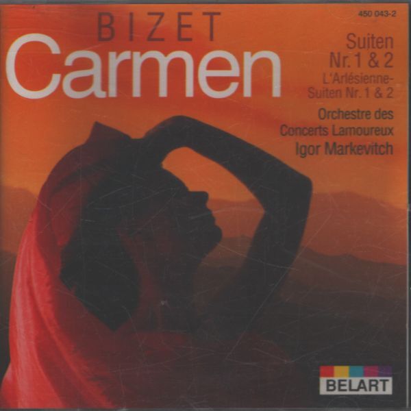 Bizet - Suiten nr. 1 & 2 - Bizet, Igor Markevitch, Orchestre Des Concerts Lamoureux - CD
