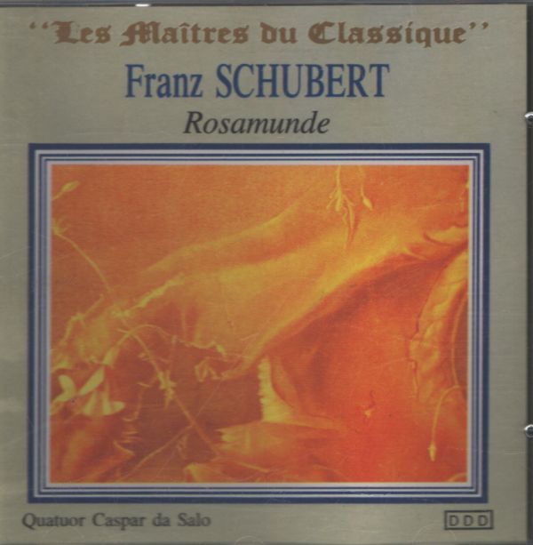 Franz Schubert - Rosamunde - Franz Schubert - CD