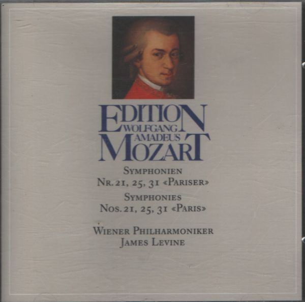 Edition Wolfgang Amadeus Mozart vol 5 : Symphonies n° 21, 25, 31 - Mozart - CD