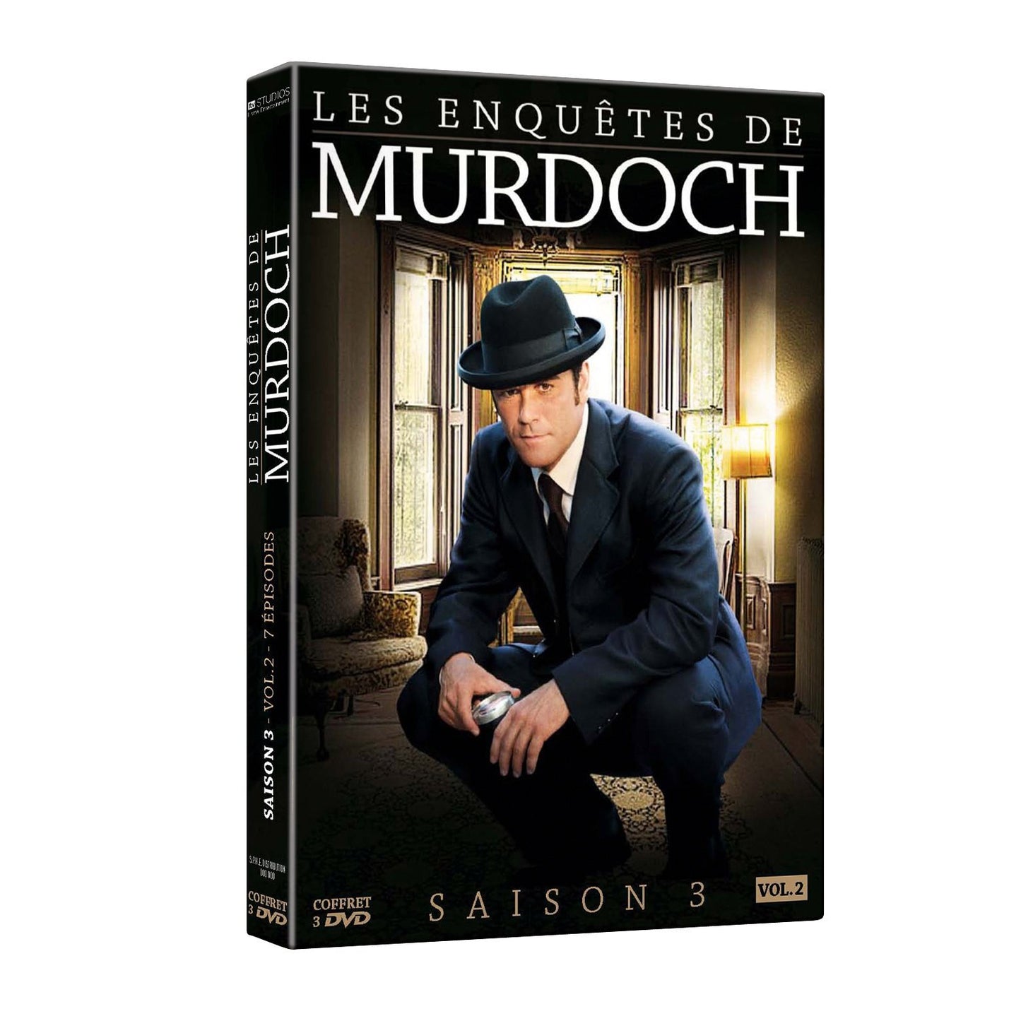 (Elephant Films) - Edition française officielle - Les Enquêtes de Murdoch - Saison 3 - Vol. 2 - Coffret 3 DVD - Laurie Lynd, Don McCutcheon, Harvey Crosslan, Cal Coons, David Sutherland - DVD