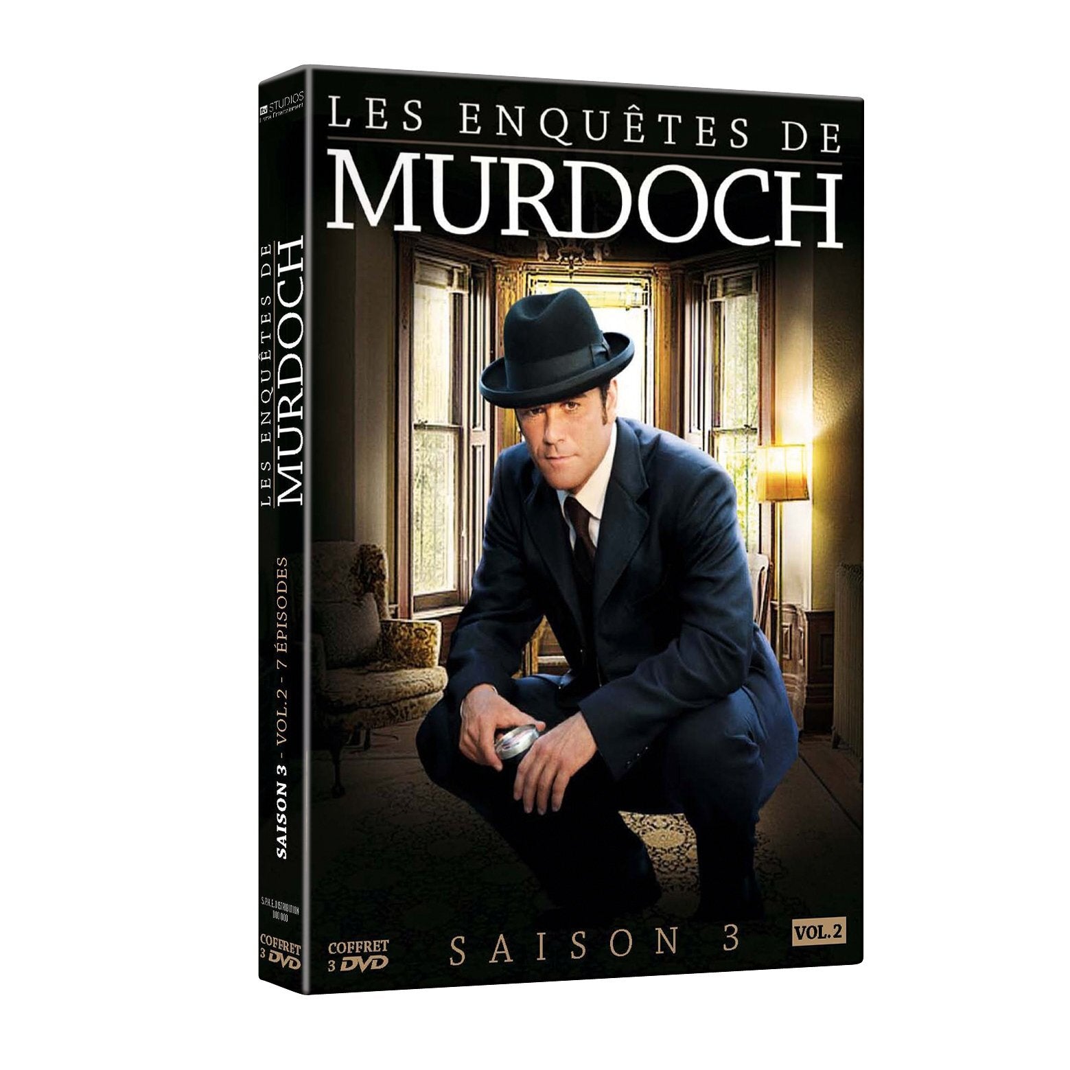 (Elephant Films) - Edition française officielle - Les Enquêtes de Murdoch - Saison 3 - Vol. 2 - Coffret 3 DVD - Laurie Lynd, Don McCutcheon, Harvey Crosslan, Cal Coons, David Sutherland - DVD