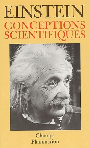 Conceptions scientifiques - Albert Einstein - Livre