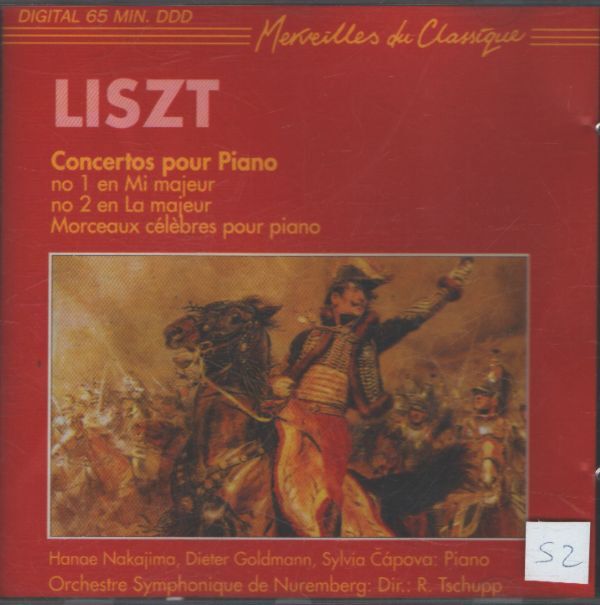 Merveilles du classique : Liszt - Concertos pour piano - liszt - CD