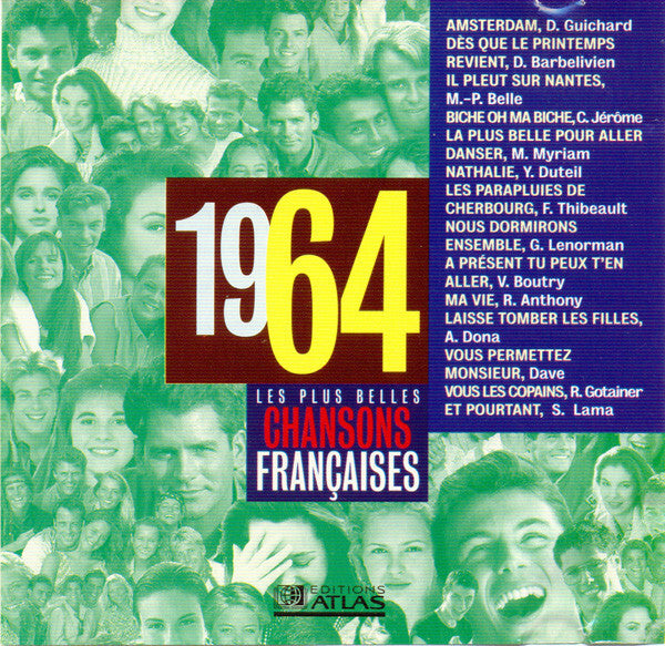 Les plus belles chansons françaises 1964 - Collectif - CD