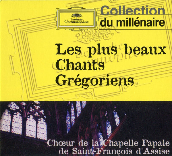 Choeur De La Chapelle Papale De Saint François D'Assise - Les plus beaux chants grégoriens - Choeur De La Chapelle Papale De Saint François D'Assise - CD