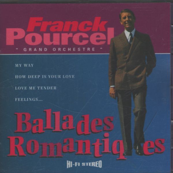 Franck Pourcel - Ballades romantiques - Franck Pourcel - CD