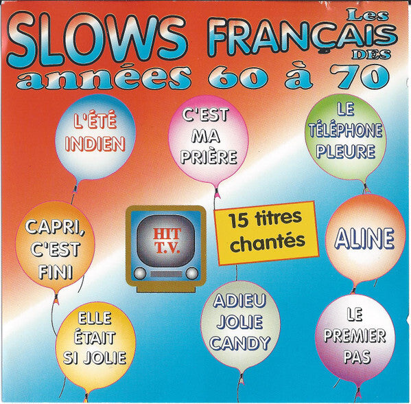 Les slows français des années 60 à 70 - Collectif - CD