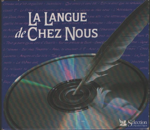 La langue de chez nous (coffret 4 CD) - Collectif - CD