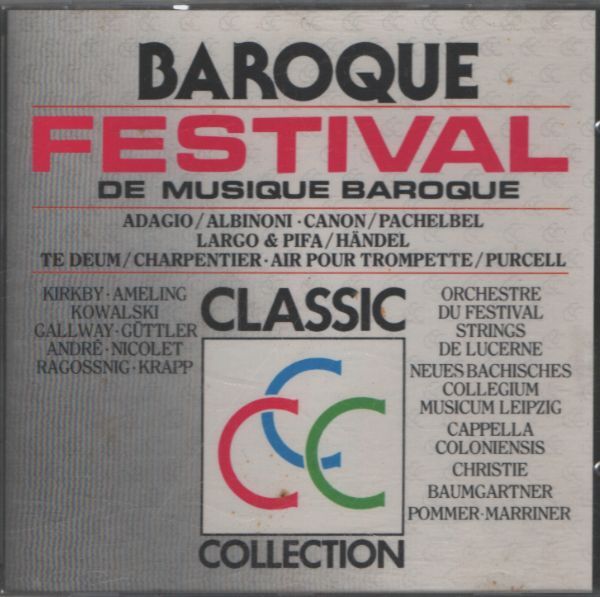 Classic collection vol 9 : Festival de musique baroque - Collectif - CD
