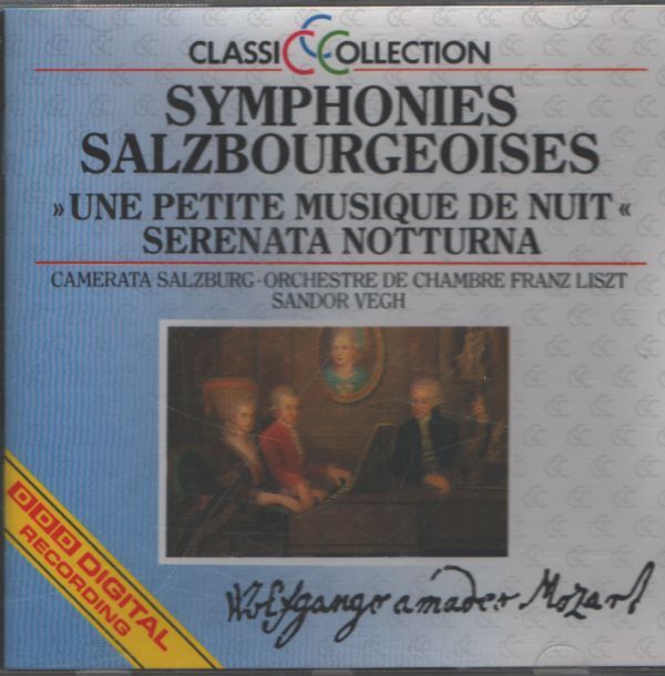 Classic collection vol 21 : Mozart - Symphonies salzbourgeoises - Mozart - CD
