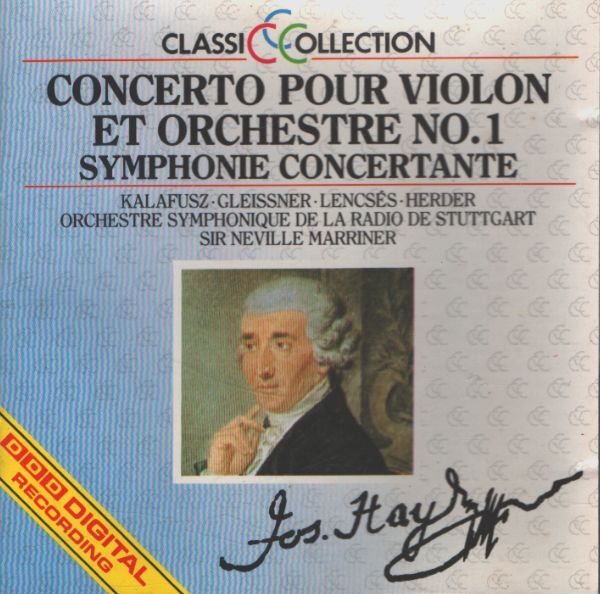 Classic collection vol 17 : Haydn - Concerto pour violon et orchestre n°1 - haydn - CD
