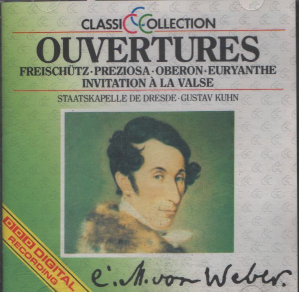 Classic collection vol 42 : Weber - Ouvertures - Car maria von Weber - CD