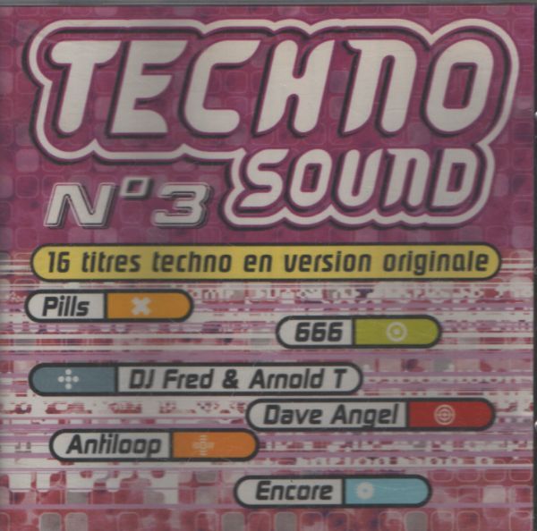 Techno sound n°3 - Collectif - CD