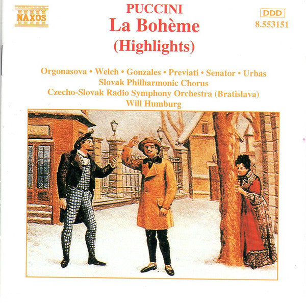 Giacomo Puccini - La bohème - Giacomo Puccini - CD