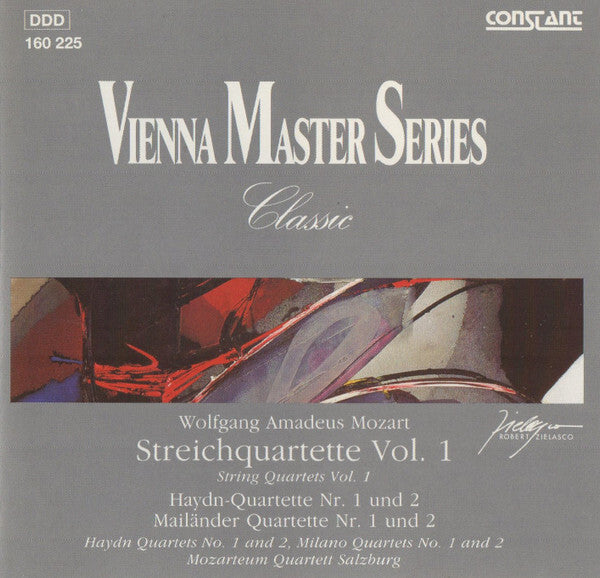 Wolfgang Amadeus Mozart, Mozarteum Quartett Salzburg - String quartets vol. I - Wolfgang Amadeus Mozart, Mozarteum Quartett Salzburg - CD