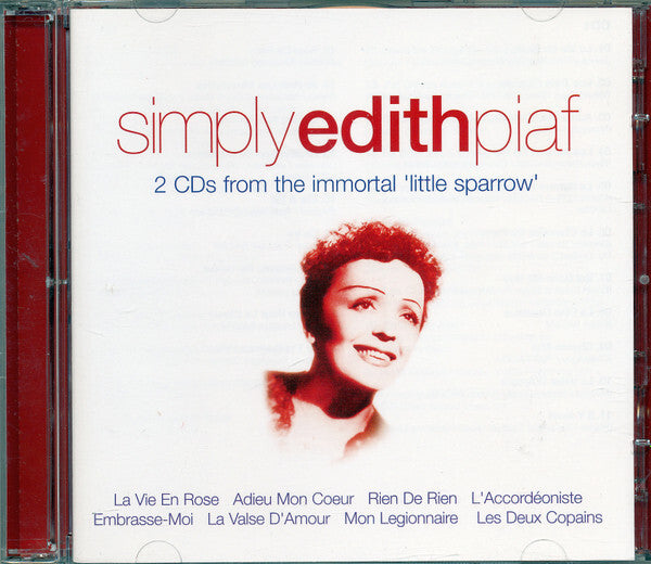 Edith Piaf - Simply Edith Piaf - Edith Piaf - CD