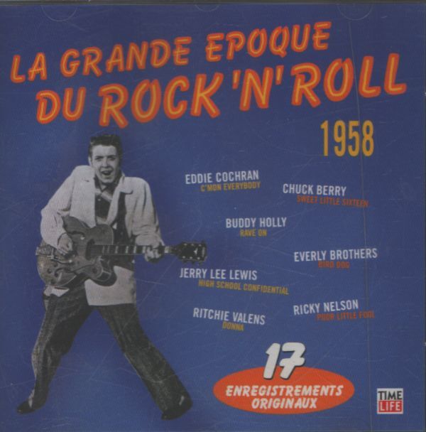La grande époque du rock'n'roll 1958 - Collectif - CD