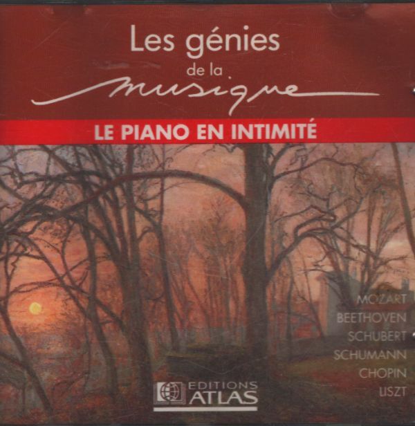 Les génies de la musique vol 5 : Le piano en intimité - Collectif - CD