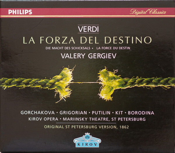 Verdi - La forza del destino (Coffret 3 CD) - Verdi - CD