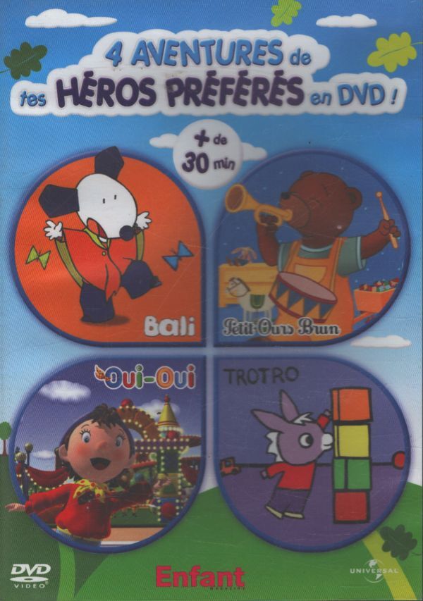 4 aventures de tes héros préférés en DVD - XXX - DVD