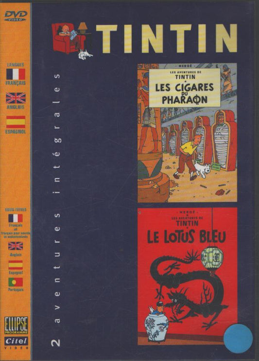 Les aventures de Tintin : Les cigares du pharaon / Le lotus bleu - Stéphane Bernasconi - DVD