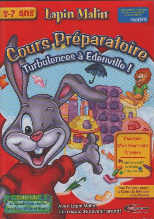 Lapin Malin : Cours préparatoire : Trubulences à Edenville ! -  - jeuVideo