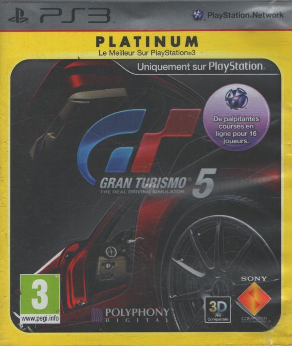 Gran Turismo 5 - Platinum -  - jeuVideo
