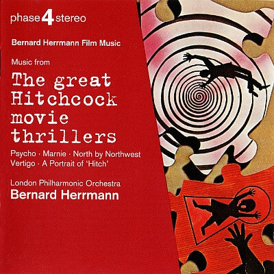 Bernard Herrmann, London Philharmonic Orchestra - Music From The Great Hitchcock Movie Thrillers - London Philharmonic Orchestra, Bernard Herrmann - CD