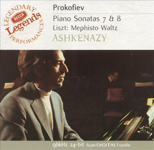 Prokofiev*, Liszt*, Ashkenazy* - Prokofiev: Piano Sonatas Nos. 7 & 8; Liszt: Mephisto Waltz - liszt, Prokofiev, Ashkenazy - CD
