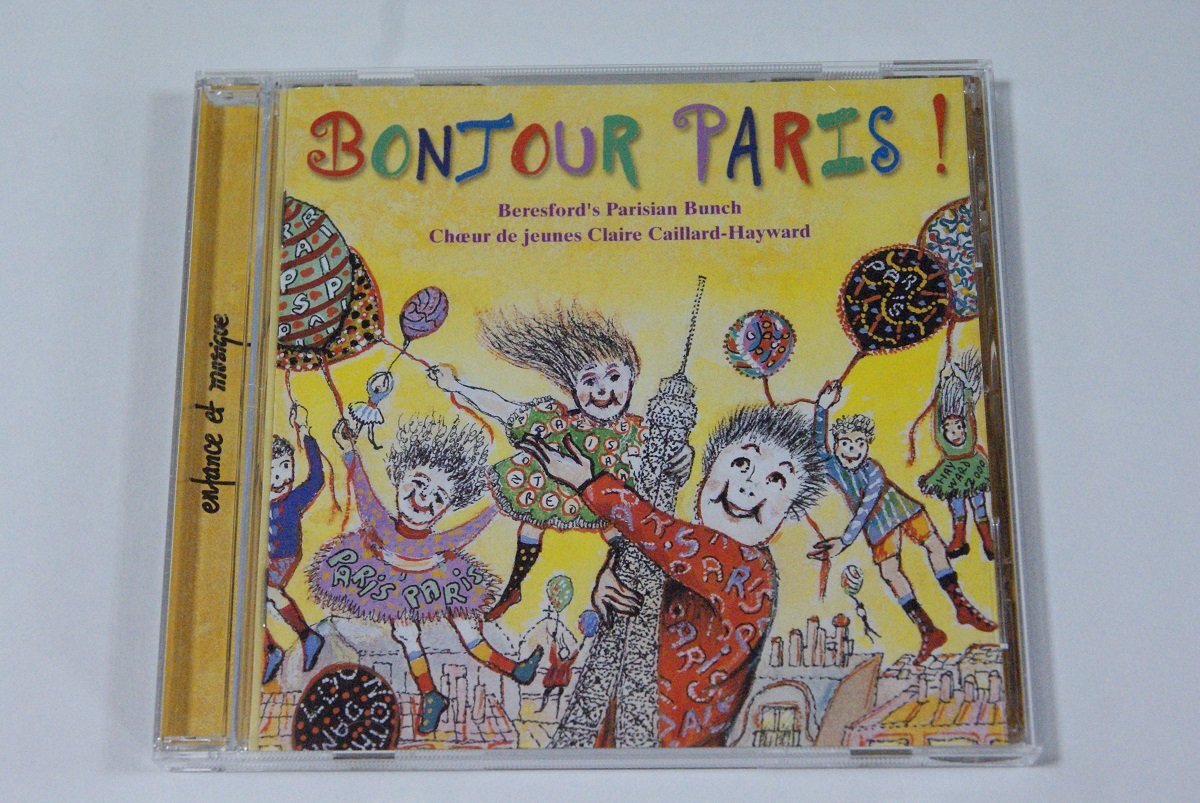 Bonjour Paris-CD Album Standard - Claire & Berry Hayward - CD
