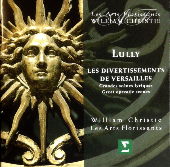 Lully*, William Christie, Les Arts Florissants - Les Divertissements De Versailles - William Christie, Les arts florissants, Lully - CD