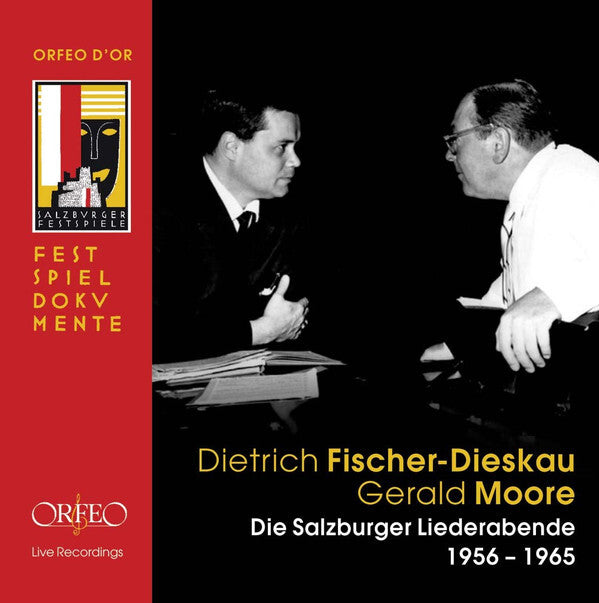 Dietrich Fischer-Dieskau, Gerald Moore - Salzburger Liederabende, 1956-1965 - Dietrich Fischer-Dieskau, Gerald Moore - CD