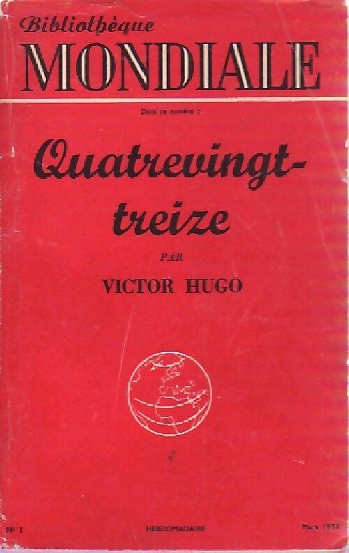 Livrenpoche : Quatre-Vingt-treize - Victor Hugo - Livre