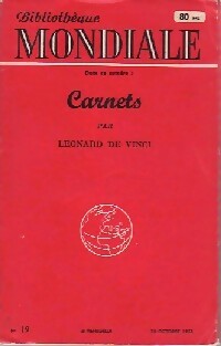 Livrenpoche : Carnets - Léonard De Vinci - Livre