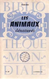 Livrenpoche : Les animaux dénaturés - Vercors - Livre