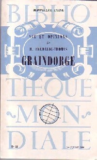 Thomas Graindorge - Hippolyte Taine - Livre