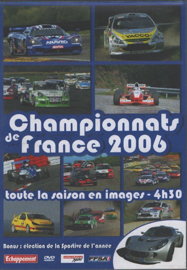 Championnats de france 2006 - XXX - DVD
