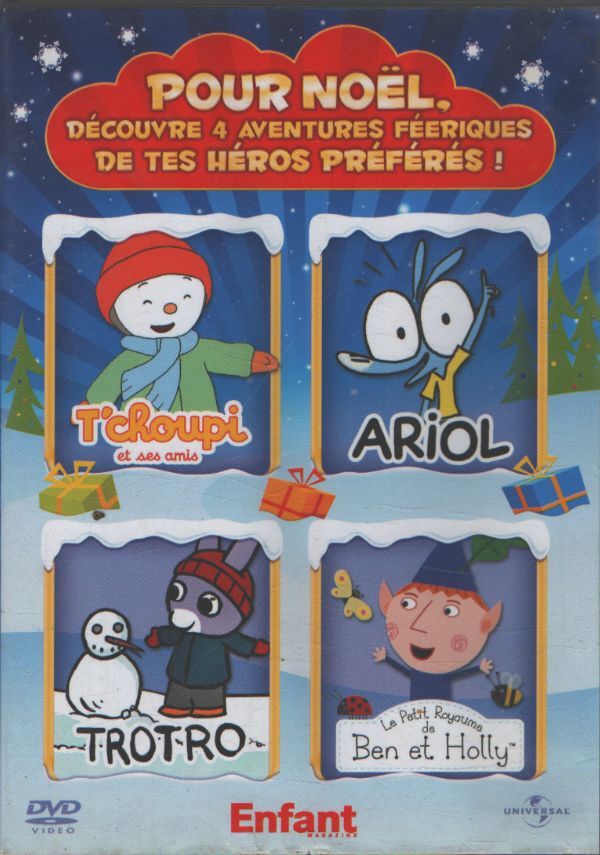 Pour noël, découvre 4 aventures féériques de tes héros préférés - XXX - DVD