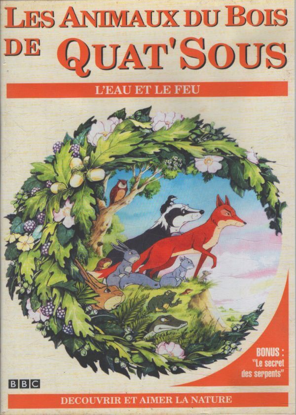 Les animaux du bois de Quat'Sous vol 2 : L'eau et le feu - XXX - DVD