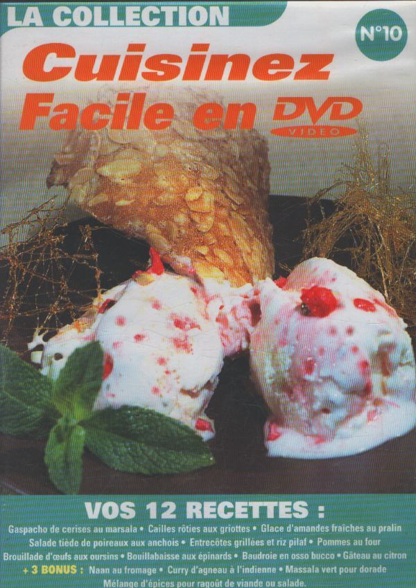 Cuisinez facile en DVD vol 10 - XXX - DVD
