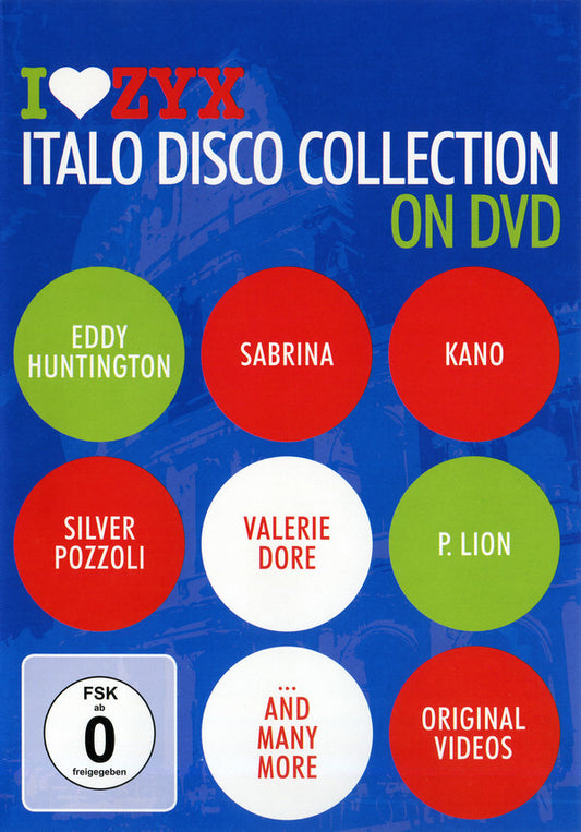 Collectif - I Love ZYX Italo Disco Collection On DVD - Collectif - DVD