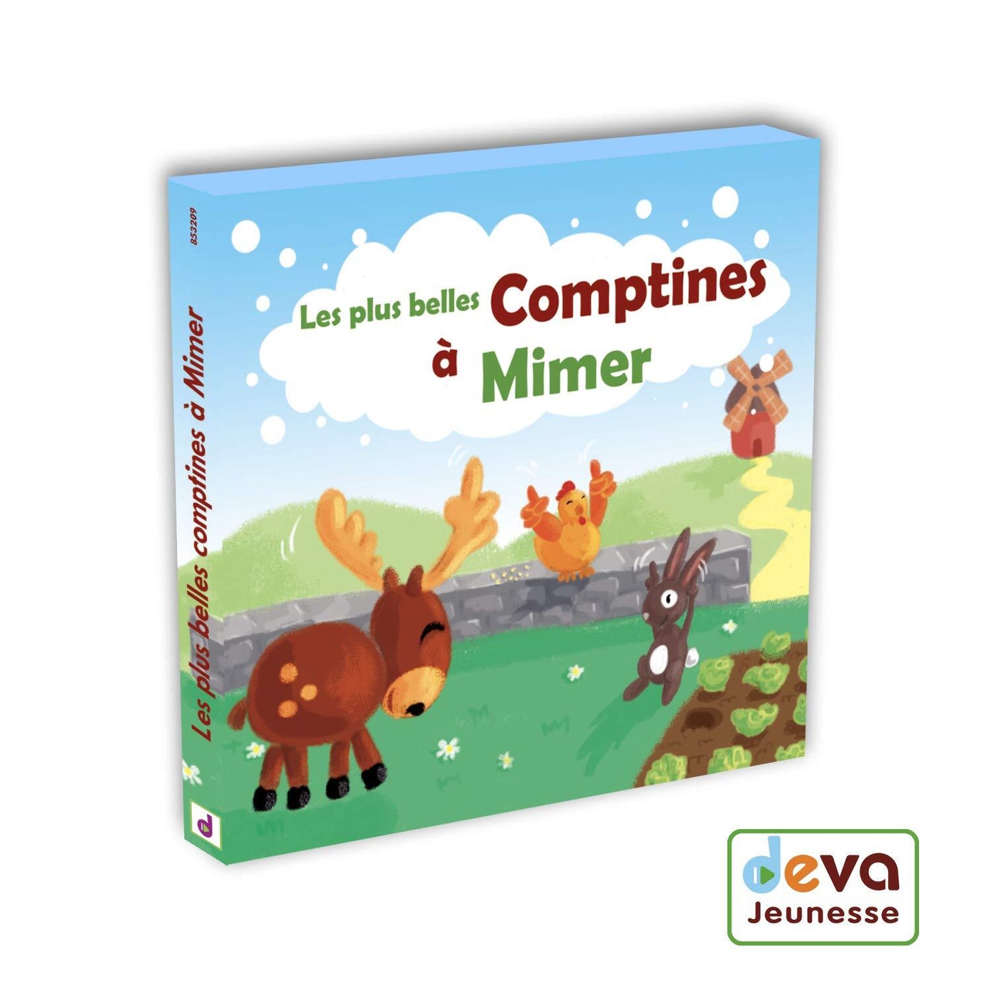 Les plus belles comptines à mimer- Collectif -  - CD