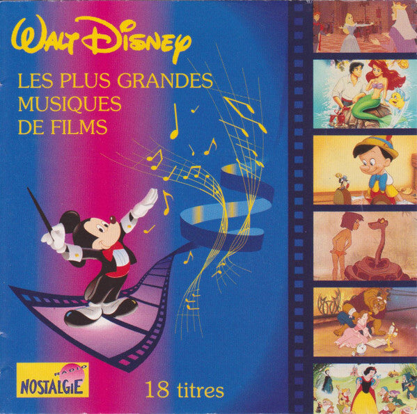 Collectif - Walt Disney Les Plus Grandes Musiques De Films - Collectif - CD