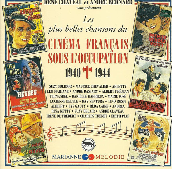 Collectif - Les Plus Belles Chansons Du Cinema Francais Sous L'Occupation 1940/1944 - Collectif - CD