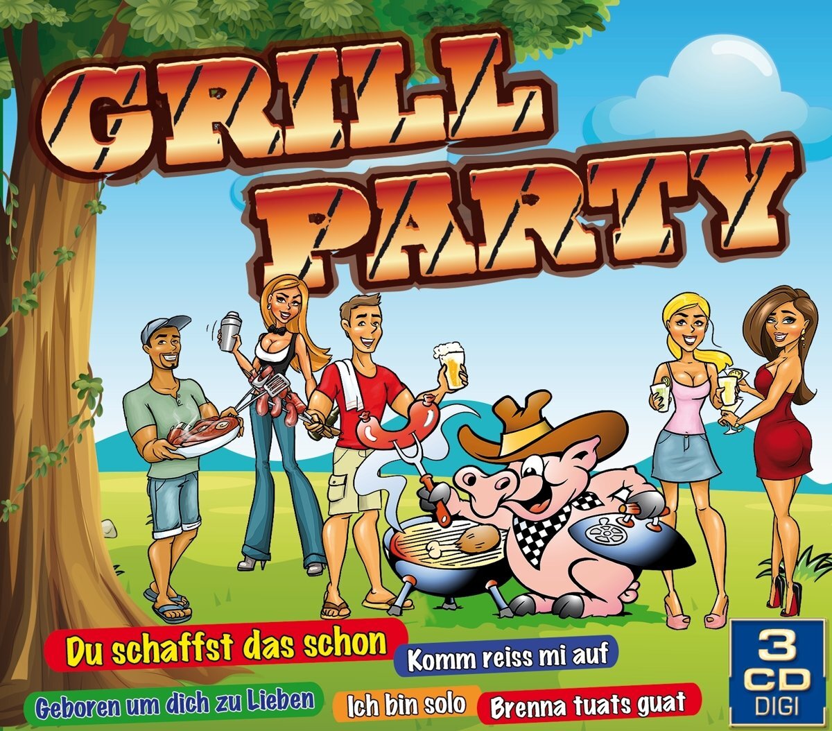 Grillparty - Various - CD