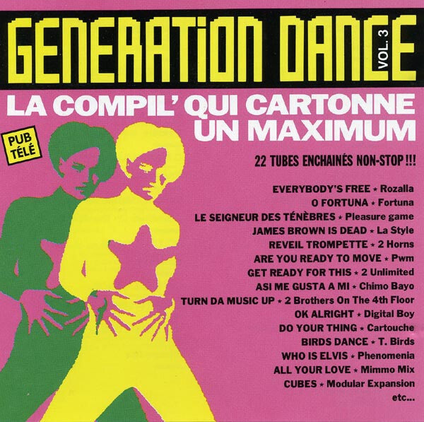 Collectif - Génération Dance Vol. 3 - Collectif - CD