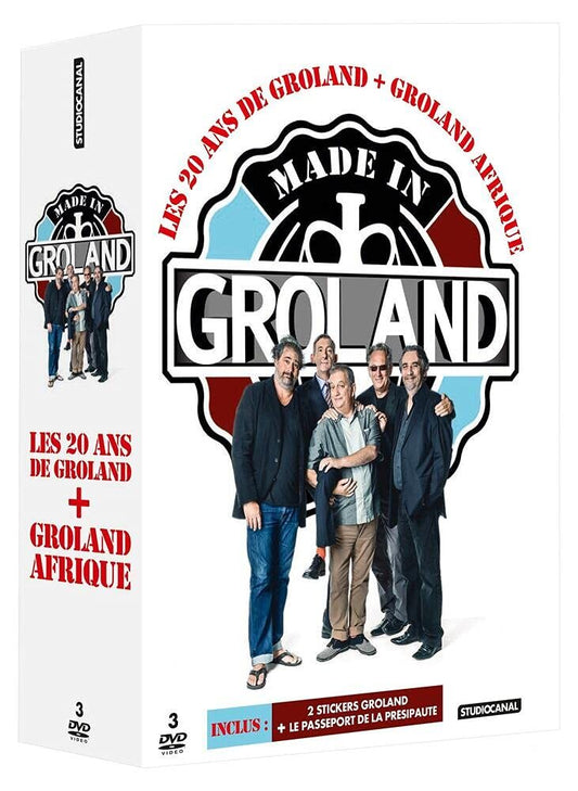 Made in Groland : Les 20 ans de Groland + Groland Afrique (Édition Collector) - Sylvain Fusée, Etienne Labroue - DVD