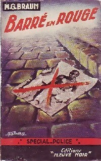 Barré en rouge - M.G. Braun - Livre