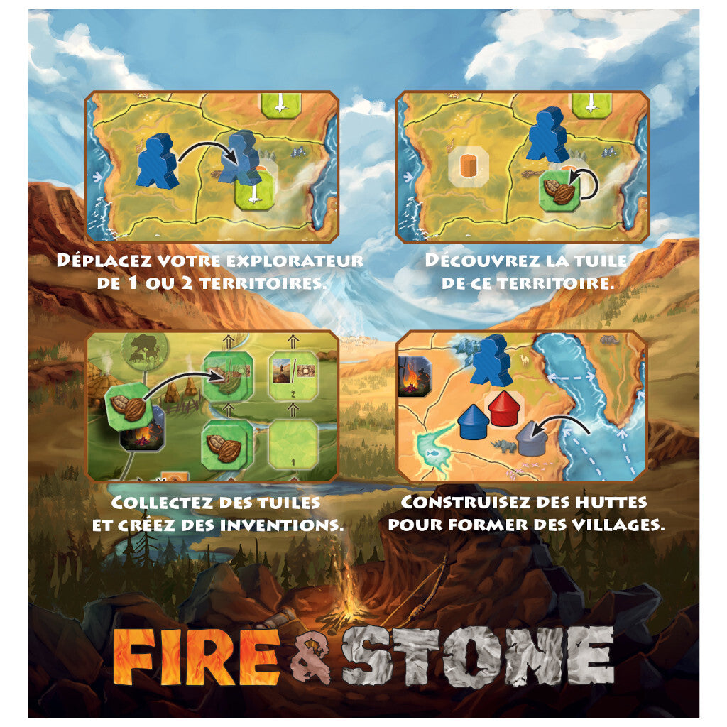 Super Meeple Fire & Stone -  - jeuSociete