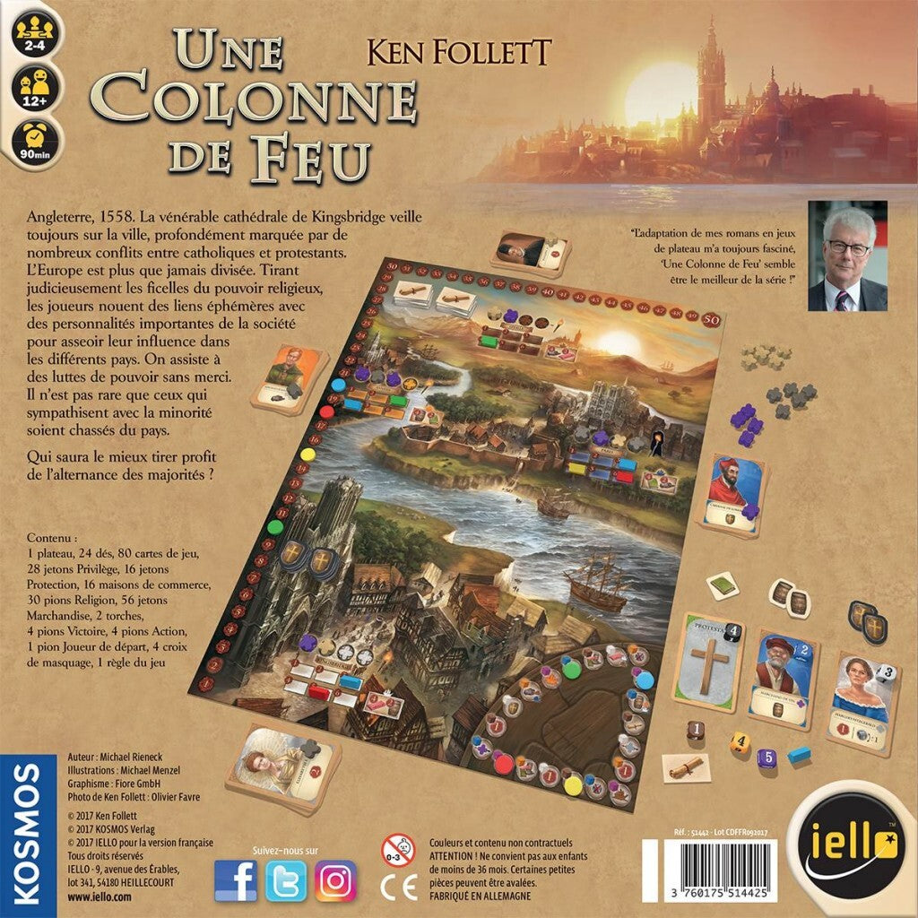 Une colonne de feu -  - jeuSociete